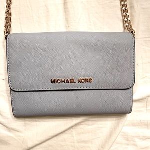 SOLD Michael Kors Baby Blue Crossbody